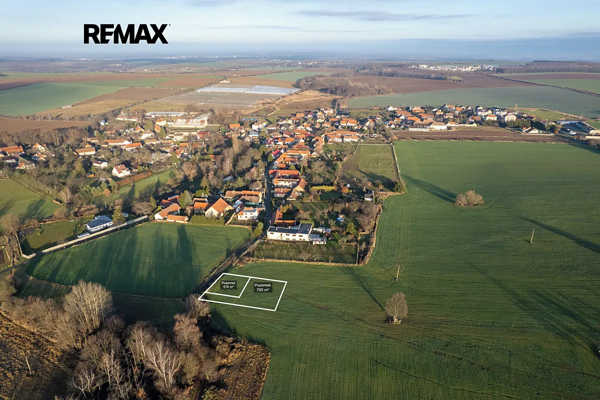 Prodej stavebního pozemku 1361 m²